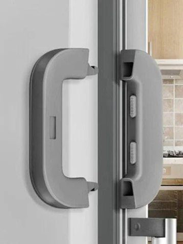 Self-Adhesive Freezer Lock Refrigerator Fridge Door Lock