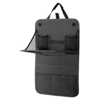 Car Seat Back Storage Bag Car Organizer Bag Foldable Dining Table