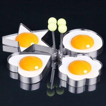 Cake Baking Multiple Shapes Utensil, Pack Of 4